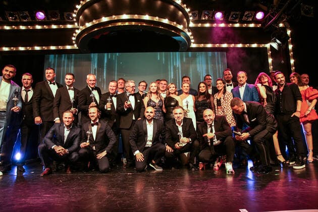 Boxing Herqul 2022 German Boxing Award, Berlin, 04 09 2022 all award winners and laudators Berlin Germany