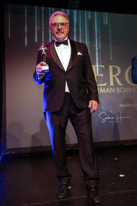 Boxing Herqul 2022 German Boxing Award, Berlin, 04 09 2022 Lifetime Achievement Award Peter Hanraths Berlin Germany