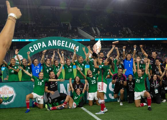 Football, Women, Angelina Cup, Angel City FC - Mexico