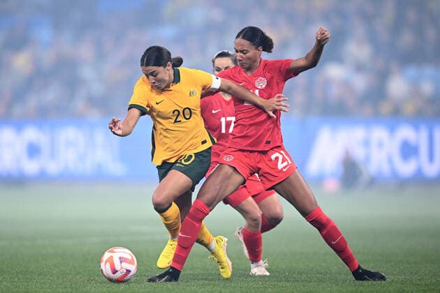 Football, Women, Australia - Canada