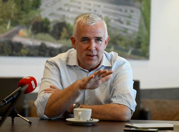Football, men, season 2022 2023, Europa League, 1 FC Union Berlin, press conference for the Europa League match 1 FC Union Berlin Royale Union Saint Gilloise, in the picture President Dirk Zingler 1 FC Union , 06 09 2022, Copyright: xMatthiasxKochx