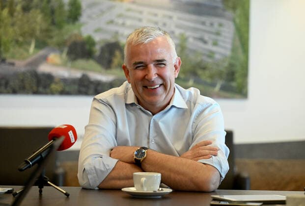 Football, men, season 2022 2023, Europa League, 1 FC Union Berlin, press conference for the Europa League match 1 FC Union Berlin Royale Union Saint Gilloise, in the picture President Dirk Zingler 1 FC Union , 06 09 2022, Copyright: xMatthiasxKochx