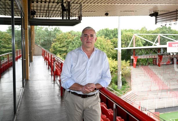 Football, men, season 2022 2023, Europa League, 1 FC Union Berlin, press conference for the Europa League match 1 FC Union Berlin Royale Union Saint Gilloise, in the picture President Dirk Zingler 1 FC Union , 06 09 2022, Copyright: xMatthiasxKochx