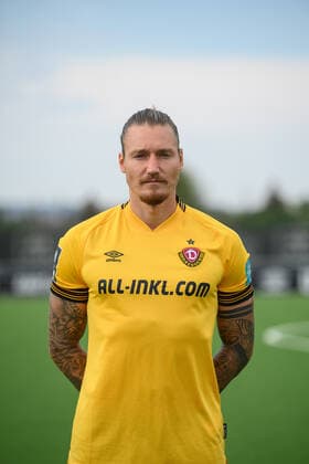 Manuel Schäffler Schaeffler SG Dynamo Dresden 3 league, portrait date 2022 2023
