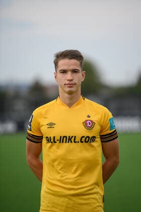 Kyrylo Melichenko SG Dynamo Dresden 3 league, portrait date 2022 2023