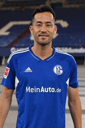 Maya Yoshida FC Schalke 04 1 BL, portrait date 2022 2023 Gelsenkirchen North Rhine Westphalia Germany Team2