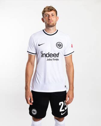 Christopher Lenz - Eintracht Frankfurt, SGE, 2022 2023, Porträttermin, Porträt, 1. BL, Ger; by Ohnesorge Eintracht Frankfurt