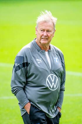 220907 Head coach Age Hareide during a training session with Malmö FF on September 7, 2022 in Malmö Photo Christian Örnberg BILDBYRAN COP 166 CO0226 football football soccer fotball uefa europa league training practice training malmö ff bbeng,  Copyright: CHRISTIANxÖRNBERG BB220907CO020