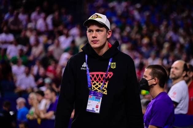Moritz Wagner, France vs Slovenia, FIBA EuroBasket 2022, Basketball, 07 09 2022 Cologne North Rhine Westphalia Germany Copyright: xkolbert-press MarcxNiemeyerx
