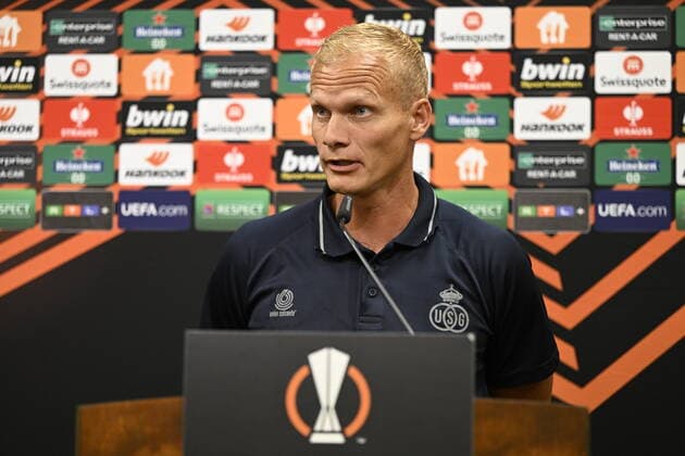 Football, EL, Royale Union Saint-Gilloise Press Conference and Training