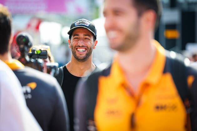 RICCIARDO Daniel (aus), McLaren F1 Team MCL36, portrait during the Formula 1 Pirelli Gran Premio d™Italia 2022, Italian Grand Prix 2022, 16th round of the 2022 FIA Formula One World Championship, WM, Weltmeisterschaft from September 9 to 11, 2022 on the Autodromo Nazionale di Monza, in Monza, Italy - F1 - ITALIAN GRAND PRIX 2022 DPPI Panoramic  20220908_GOOD3803