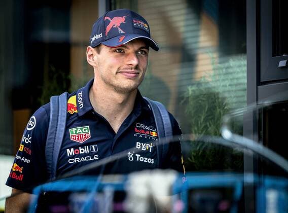 MONZA Max Verstappen Oracle Red Bull Racing arrives at the Monza circuit ahead of the Italian Grand Prix REMKO DE WAAL xVIxANPxSportx xxANPxIVx 454298182 originalFilename: 454298182.jpg
