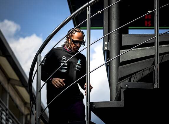 MONZA Lewis Hamilton Mercedes at the Monza circuit ahead of the Italian Grand Prix REMKO DE WAAL xVIxANPxSportx xxANPxIVx 454304913 originalFilename: 454304913.jpg