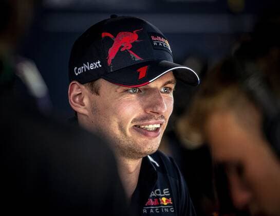 MONZA Max Verstappen Oracle Red Bull Racing addresses the press at the Monza circuit in the run up to the Italian Grand Prix REMKO DE WAAL xVIxANPxSportx xxANPxIVx 454305772 originalFilename: 454305772.jpg