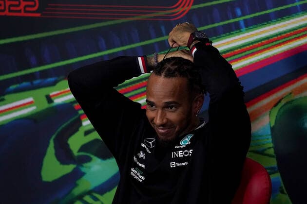 FORMULA 1 PIRELLI GRAN PREMIO D ITALIA 2022 08 09 2022, Autodromo Nazionale di Monza, Monza, FORMULA 1 PIRELLI GRAN PREMIO D ITALIA 2022 ,in the picture Lewis Hamilton GBR , Mercedes AMG Petronas Formula One Team nordphotoxGmbHx xBratic nph00250