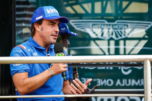 ALONSO Fernando (spa), Alpine F1 Team A522, portrait during the Formula 1 Pirelli Gran Premio d™Italia 2022, Italian Grand Prix 2022, 16th round of the 2022 FIA Formula One World Championship, WM, Weltmeisterschaft from September 9 to 11, 2022 on the Autodromo Nazionale di Monza, in Monza, Italy - F1 - ITALIAN GRAND PRIX 2022 DPPI Panoramic  20220908_GOOD4022