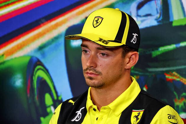 LECLERC Charles (mco), Scuderia Ferrari F1-75, portrait during the Formula 1 Pirelli Gran Premio d™Italia 2022, Italian Grand Prix 2022, 16th round of the 2022 FIA Formula One World Championship, WM, Weltmeisterschaft from September 9 to 11, 2022 on the Autodromo Nazionale di Monza, in Monza, Italy - F1 - ITALIAN GRAND PRIX 2022 DPPI Panoramic  LC1_6718