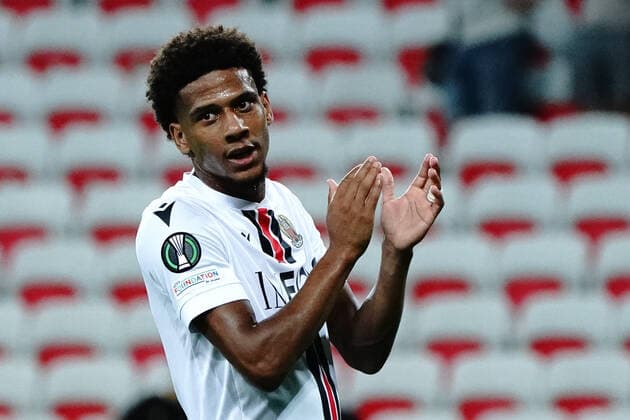 Jean Clair Todibo (OGC Nice) FOOTBALL : OGC Nice vs FC Cologne - Ligue Europa ConfÃ rence - Nice - 08 09 2022 NorbertScanella Panoramic 