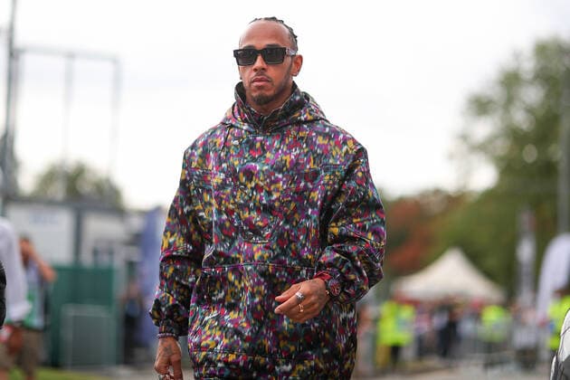 44 Lewis Hamilton Mercedes AMG Team F1 during the Italian GP, 8-11 September 2022 at Monza track, Formula 1 World Championship, WM, Weltmeisterschaft 2022. 09 09 2022 Photo Federico Basile Insidefoto federicoxbasile