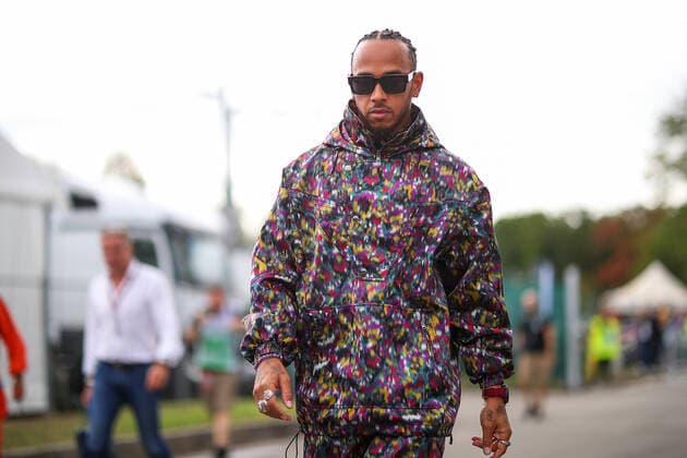 44 Lewis Hamilton Mercedes AMG Team F1 during the Italian GP, 8-11 September 2022 at Monza track, Formula 1 World Championship, WM, Weltmeisterschaft 2022. 09 09 2022 Photo Federico Basile Insidefoto federicoxbasile