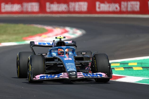 F1 Gran Prix of Italy Esteban Ocon of Alpine F1 on track during free practice 1 ahead of the F1 Grand Prix of Italy. Monza Autodromo Nazionale Italy Copyright: xMarcoxCanonierox