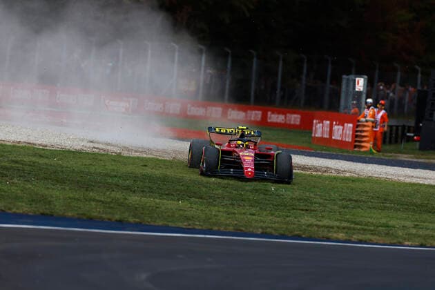 55 Carlos Sainz ESP, Scuderia Ferrari , F1 Grand Prix of the Italy at Autodromo Nazionale Monza on September 9, 2022 in Monza, Italy Photo by HOCH ZWEI Monza Italy
