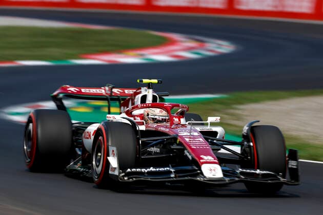 24 Guanyu Zhou CHN, Alfa Romeo F1 Team ORLEN , F1 Grand Prix of the Italy at Autodromo Nazionale Monza on September 9, 2022 in Monza, Italy Photo by HOCH ZWEI Monza Italy