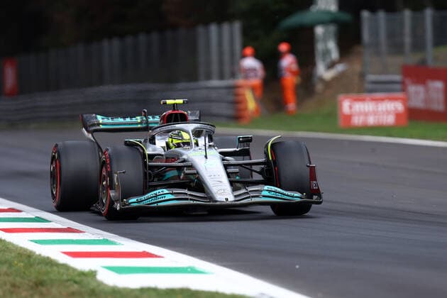 F1 Gran Prix of Italy Lewis Hamilton of Mercedes AMG Petronas F1 Team during free practice ahead of the F1 Grand Prix of Italy. Monza Autodromo Nazionale Italy Copyright: xMarcoxCanonierox