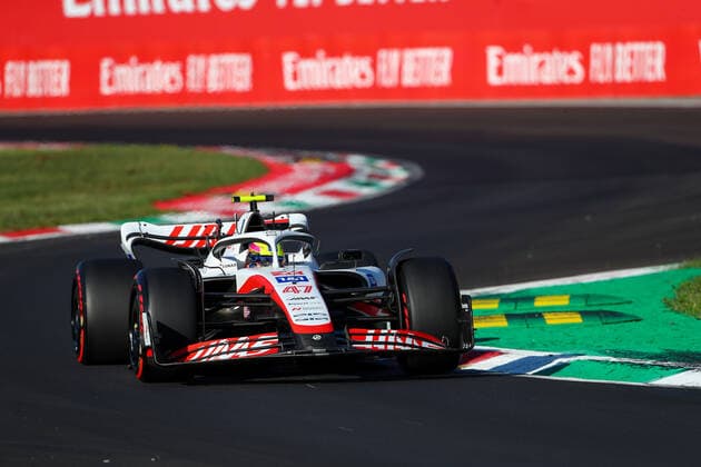 Mick Schumacher (GER) Haas VF-22 during 2022 Formula 1 Pirelli Gran Premio d Italia - Grand Prix of Italy - Free practice, Formula 1 Championship in Monza, Italy, September 09 2022  Copyright: xAlessioxDexMarcox xipa-agency.nex xLivexMediax 0