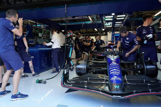 FORMULA 1 PIRELLI GRAN PREMIO D ITALIA 2022 10 09 2022, Autodromo Nazionale di Monza, Monza, FORMULA 1 PIRELLI GRAN PREMIO D ITALIA 2022 ,in the picture Nyck de Vries NEL replaces the injured Alexander Albon GBR , Williams Racing nordphotoxGmbHx xBratic nph00250