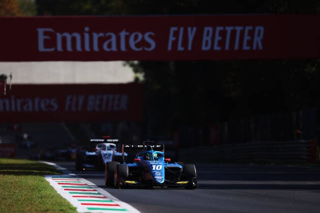 10 COLLET Caio (bra), MP Motorsport, Dallara F3, action during the 9th round of the 2022 FIA Formula 3 Championship, from September 9 to 11, 2022 on the Autodromo Nazionale di Monza, in Monza, Italy - AUTO - FORMULA 3 2022 - MONZA DPPI Panoramic  MON_GP_EA-3113