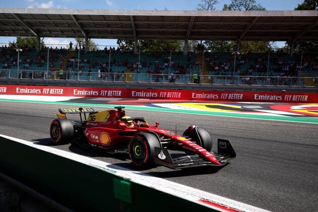 F1 Gran Prix of Italy Charles Leclerc of Scuderia Ferrari on track during final practice for the F1 Grand Prix of Italy. Monza Autodromo Nazionale Italy Copyright: xMarcoxCanonierox