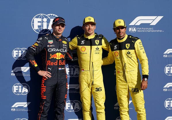 Formula 1, Italian GP in Monza, Leclerc on pole