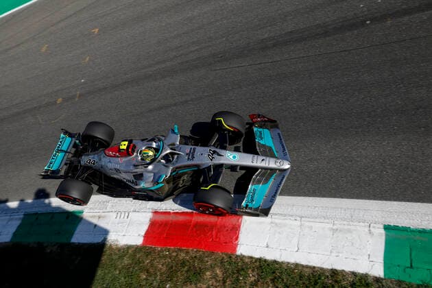 44 Lewis Hamilton GBR, Mercedes AMG Petronas F1 Team , F1 Grand Prix of Italy at Autodromo Nazionale Monza on September 10, 2022 in Monza, Italy Photo by HOCH ZWEI Monza Italy