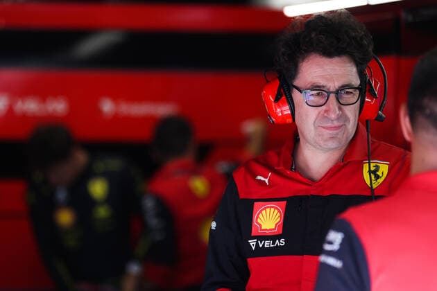BINOTTO Mattia (ita), Managing Director of the Scuderia Ferrari, portrait during the Formula 1 Pirelli Gran Premio d™Italia 2022, Italian Grand Prix 2022, 16th round of the 2022 FIA Formula One World Championship, WM, Weltmeisterschaft from September 9 to 11, 2022 on the Autodromo Nazionale di Monza, in Monza, Italy - F1 - ITALIAN GRAND PRIX 2022 DPPI Panoramic  00122037_AV6_3825
