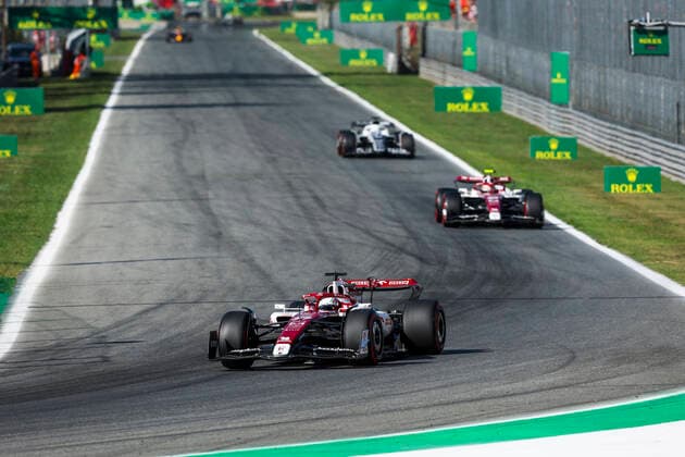 77 Valtteri Bottas FIN, Alfa Romeo F1 Team ORLEN , F1 Grand Prix of Italy at Autodromo Nazionale Monza on September 10, 2022 in Monza, Italy Photo by HOCH ZWEI Monza Italy