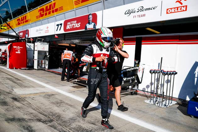 77 Valtteri Bottas FIN, Alfa Romeo F1 Team ORLEN , F1 Grand Prix of Italy at Autodromo Nazionale Monza on September 10, 2022 in Monza, Italy Photo by HOCH ZWEI Monza Italy