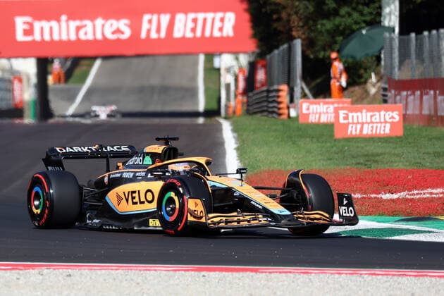F1 Gran Prix of Italy Daniel Ricciardo of McLaren on track during qualifying for the F1 Grand Prix of Italy. Monza Autodromo Nazionale Italy Copyright: xMarcoxCanonierox