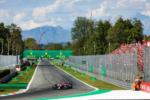 24 Guanyu Zhou CHN, Alfa Romeo F1 Team ORLEN , F1 Grand Prix of Italy at Autodromo Nazionale Monza on September 10, 2022 in Monza, Italy Photo by HOCH ZWEI Monza Italy