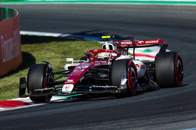 24 Guanyu Zhou CHN, Alfa Romeo F1 Team ORLEN , F1 Grand Prix of Italy at Autodromo Nazionale Monza on September 10, 2022 in Monza, Italy Photo by HOCH ZWEI Monza Italy