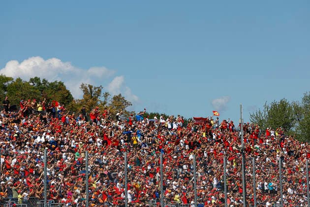 Spectators, F1 Grand Prix of Italy at Autodromo Nazionale Monza on September 10, 2022 in Monza, Italy Photo by HOCH ZWEI Monza Italy