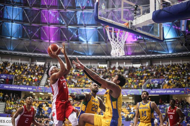 Basketball, FIBA AmeriCup, Brazil - Canada