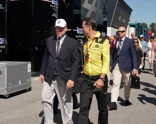 Formula 1, Italian GP in Monza, Celebrity Visitors