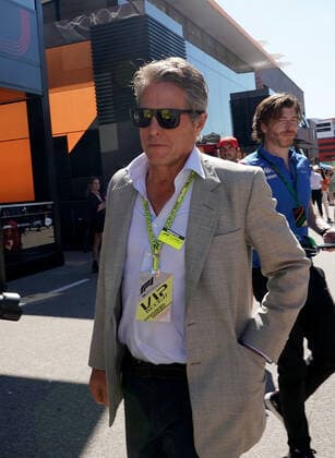 FORMULA 1 PIRELLI GRAN PREMIO D ITALIA 2022 11 09 2022, Autodromo Nazionale di Monza, Monza, FORMULA 1 PIRELLI GRAN PREMIO D ITALIA 2022 ,in the picture actor Hugh Grant nordphotoxGmbHx xBratic nph00250