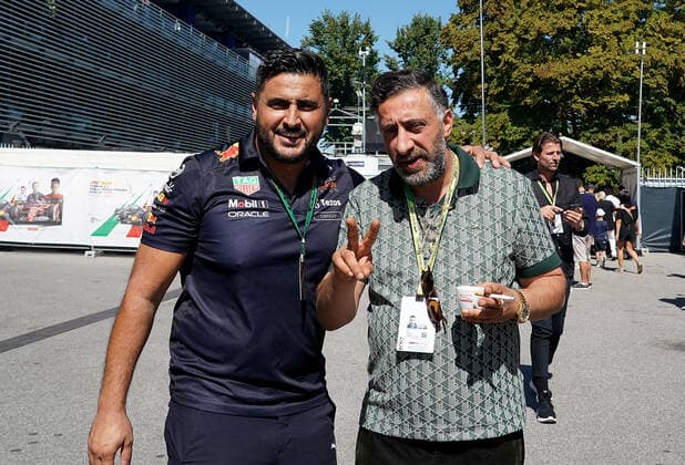 FORMULA 1 PIRELLI GRAN PREMIO D ITALIA 2022 11 09 2022, Autodromo Nazionale di Monza, Monza, FORMULA 1 PIRELLI GRAN PREMIO D ITALIA 2022 ,in the picture actor Kida Khodr Ramadan in the paddock of Monza nordphotoxGmbHx xBratic nph00250