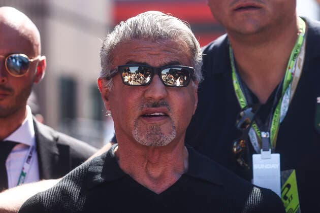 F1 Italian Grand Prix American actor Sylvester Stallone during the Formula 1 Italian Grand Prix race day at Circuit Monza, on September 11, 2022 in Monza, Italy Monza Italy  Copyright: xBeataxZawrzelx originalFilename:zawrzel-f1italia220911_npl81.jpg