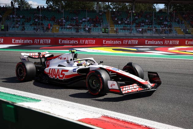 F1 Gran Prix of Italy Mick Schumacher of Haas F1 Team on track during the F1 Grand Prix of Italy at Circuit de Italy on May 29, 2022 in Autodromo Nazionale, Italy. . Monza Autodromo Nazionale Italy Copyright: xMarcoxCanonierox