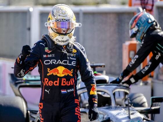 MONZA Max Verstappen Oracle Red Bull Racing reacts after the F1 Grand Prix of Italy at the Monza Circuit in Monza, Italy REMKO DE WAAL F1 Grand Prix of Italy Race 2022 xVIxANPxSportx xxANPxIVx 454546334 originalFilename: 454546334.jpg