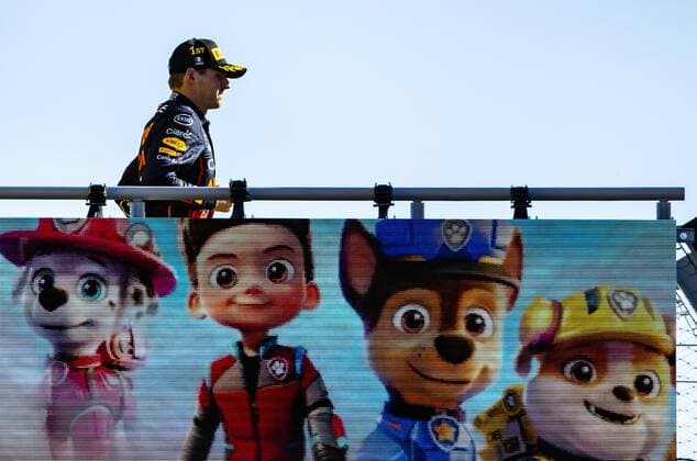 MONZA Max Verstappen Oracle Red Bull Racing walks to the podium after the F1 Grand Prix of Italy at the Circuit de Monza in Monza, Italy REMKO DE WAAL F1 Grand Prix of Italy Race 2022 xVIxANPxSportx xxANPxIVx 454547193 originalFilename: 454547193.jpg