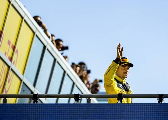 MONZA Charles Leclerc Ferrari walks to the podium after the F1 Grand Prix of Italy at the Monza Circuit in Monza, Italy REMKO DE WAAL F1 Grand Prix of Italy Race 2022 xVIxANPxSportx xxANPxIVx 454547215 originalFilename: 454547215.jpg